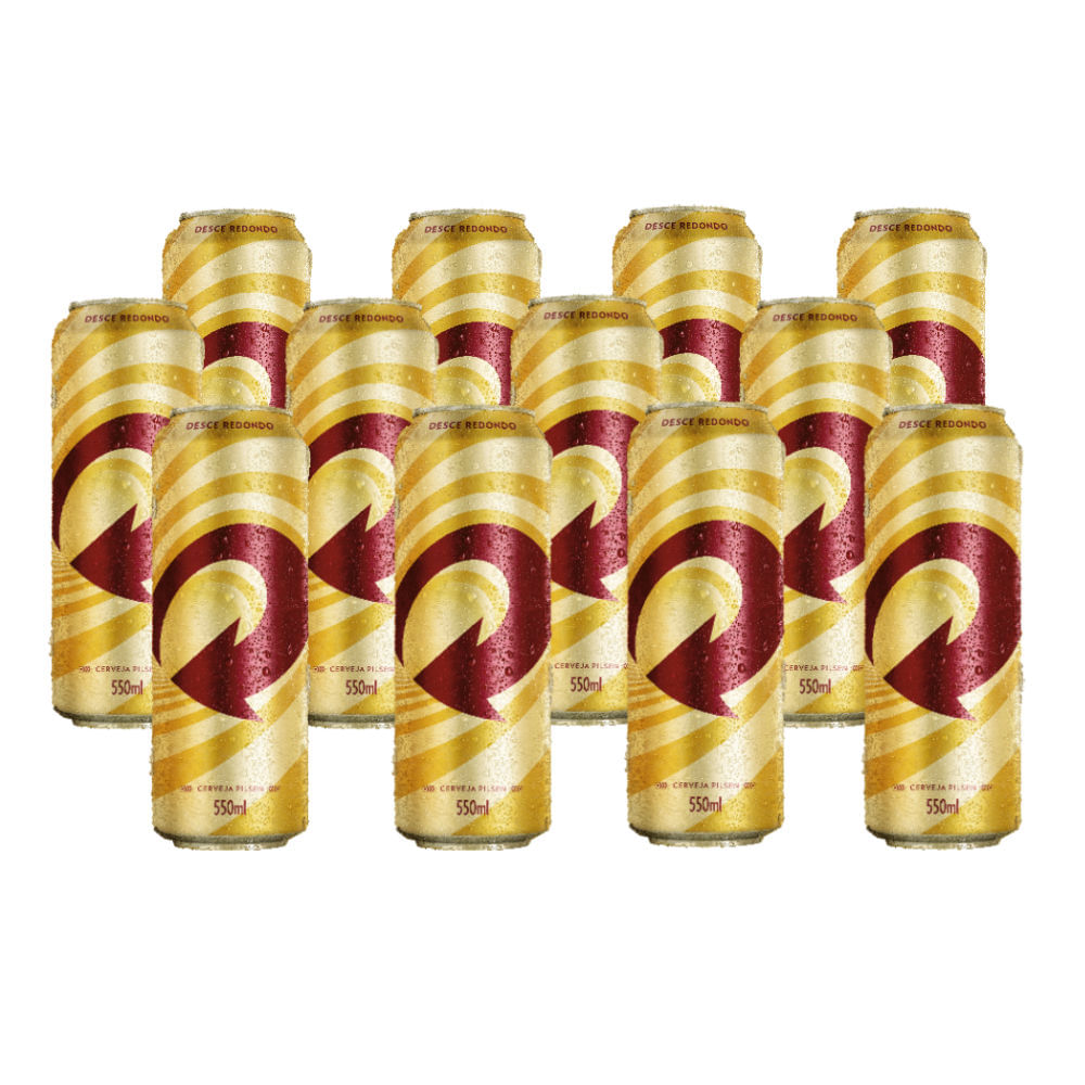 Skol Lata 550ml - Pacote com 12 unidades - emporio-2b