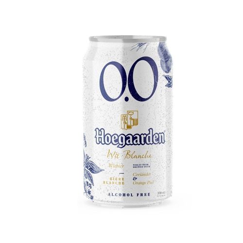 Cerveja Hoegaarden Wit 330ml Zero Álcool Lata - Empório da Cerveja